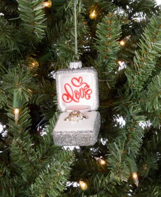 Our First Wedding Ring in Box Ornament, Macy's Exclusive