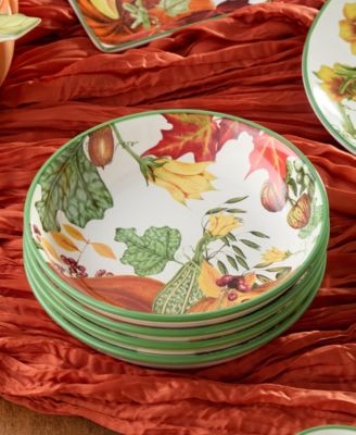 Harvest Fields Soup Bowls, Set of 4