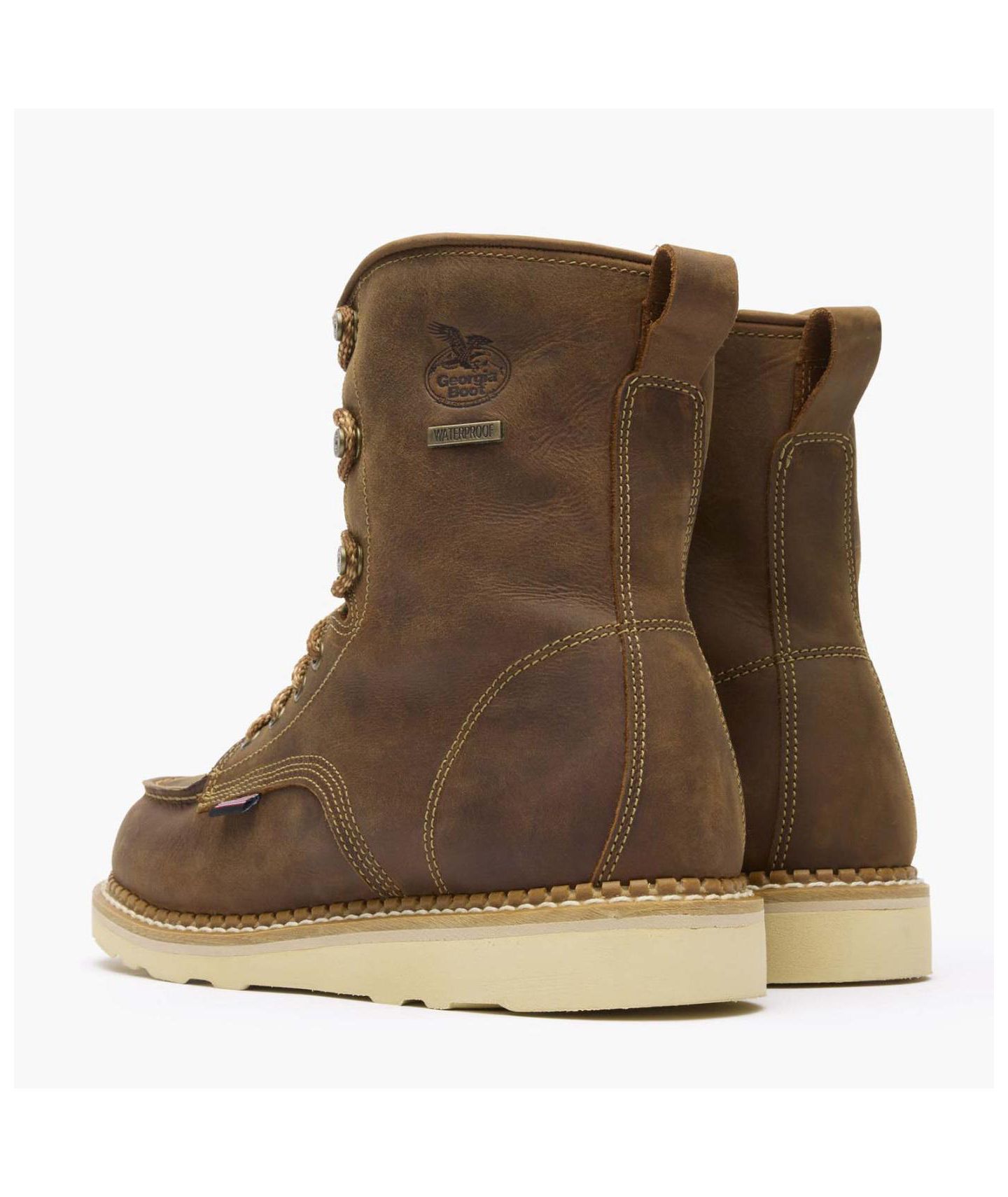Мужские ботинки GEORGIA BOOT USA Wedge Waterproof Work Boot — фото 7