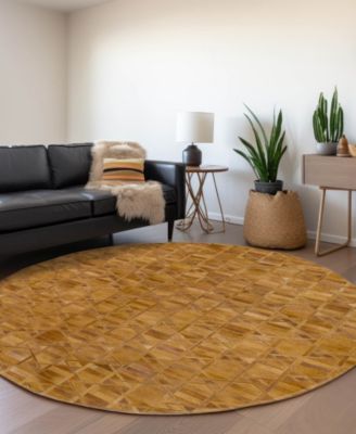 Bozeman Washable BM4 8'x8' Round Area Rug