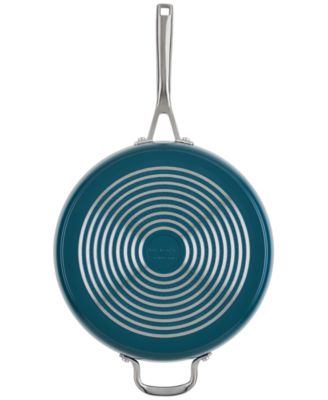 Hard-Anodized Ceramic Induction 5-Qt. Saut&eacute; Pan with Lid