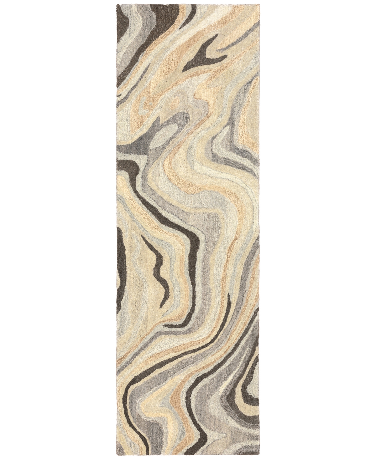 Oriental Weavers Anastasia 68007 2'6"x8' Runner Area Rug In Sand