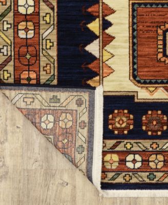 Oriental Weavers Lilihan 090b6 Rug Collection In Blue