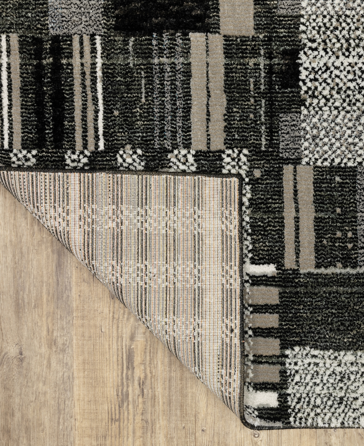 Oriental Weavers Atlas 752c0 6'7"x9'6" Area Rug In Black