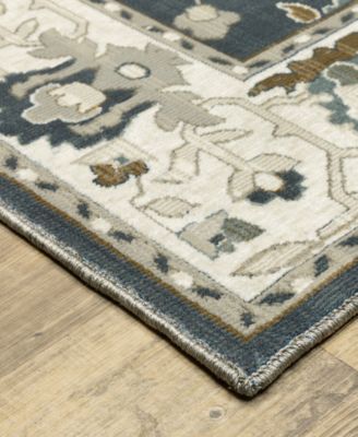 Oriental Weavers Ellington Ell08 Rug Collection In Blue