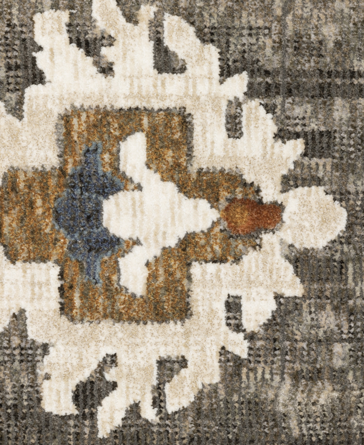 Oriental Weavers Ellington Ell09 2'3"x7'6" Runner Area Rug In Gray