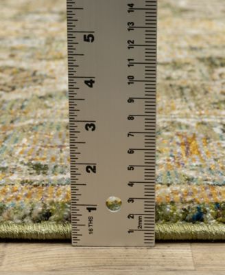 Andorra 2417B 2'6"x12' Runner Area Rug