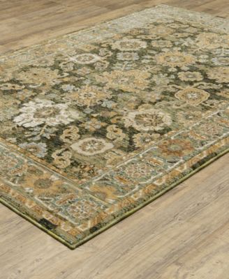 Oriental Weavers Andorra 2417b Rug Collection In Green