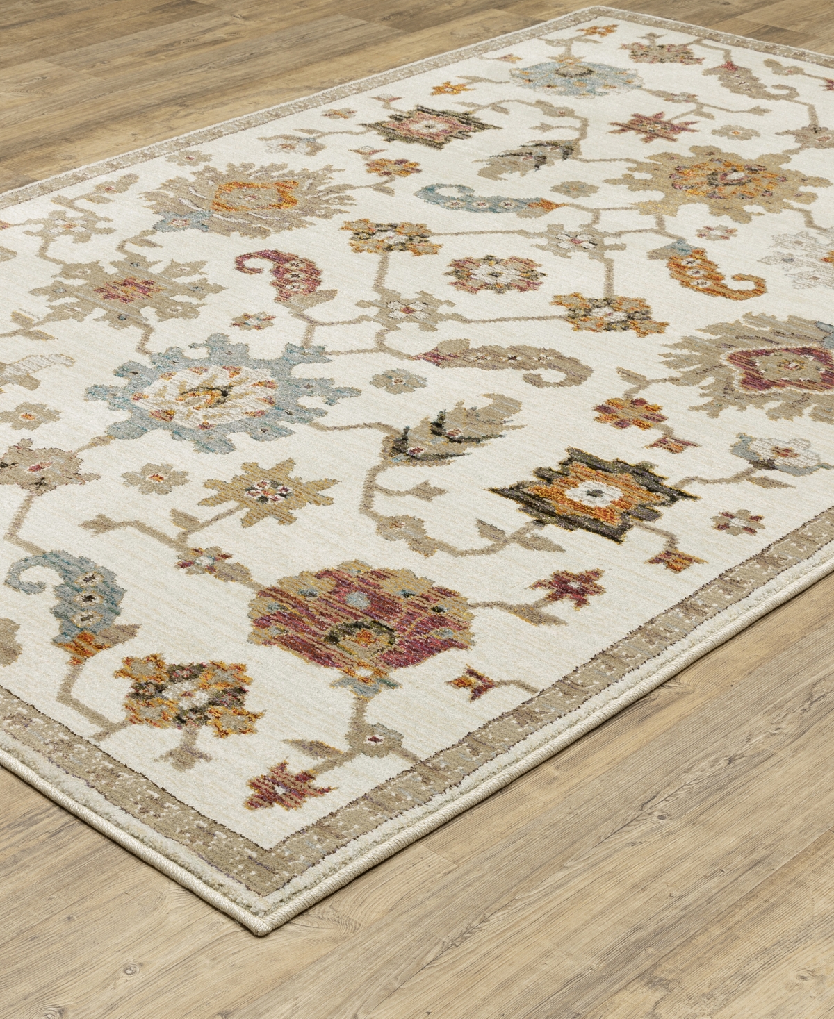 Oriental Weavers Andorra 2419b 3'3"x5'2" Area Rug In Multi