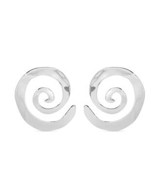 Aura Swirl Statement Earrings