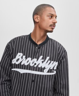 Men's Long-Sleeve Pinstripe Shirt, Macy's Exclusive