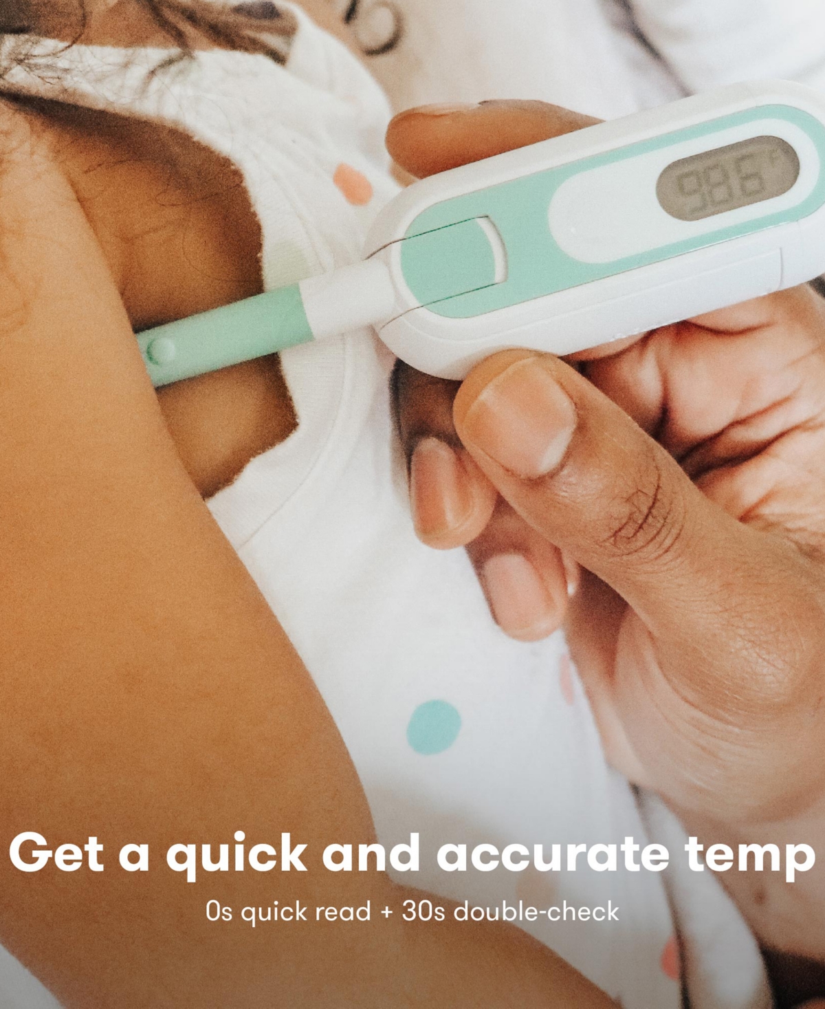 Frida Baby 3-in-1 True Temp Digital Thermometer In White