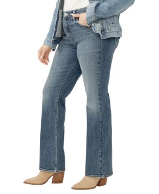 Plus Size Suki Mid Rise Curvy Fit Bootcut Jeans