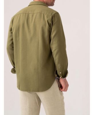 Men's Long Sleeve Brushed Cotton Shirt