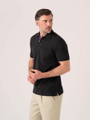Men's Short Sleeve Pique Cotton Polo