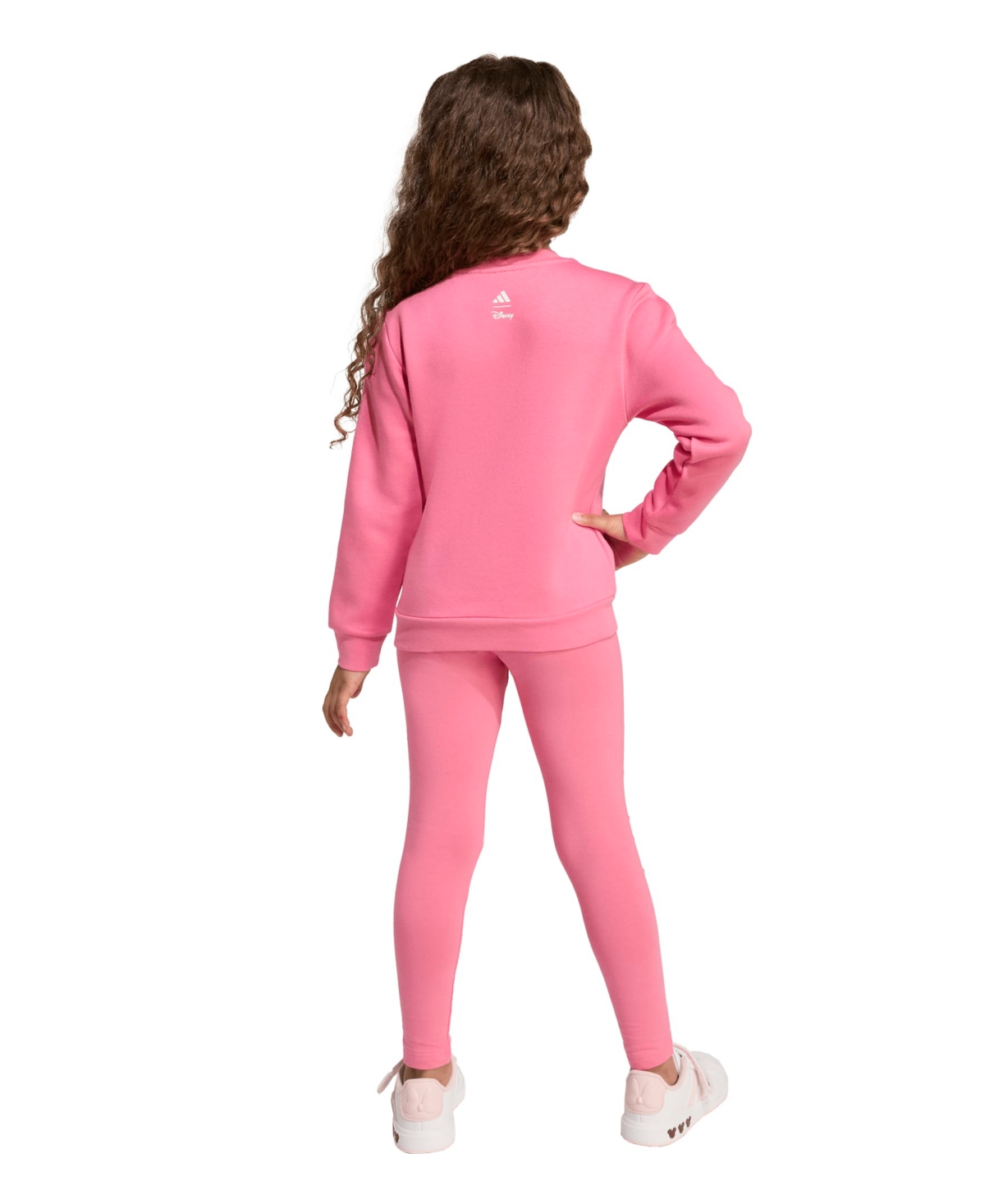 adidas Big Girls 2-Piece Disney Minnie Mouse T-Shirt and Joggers Set