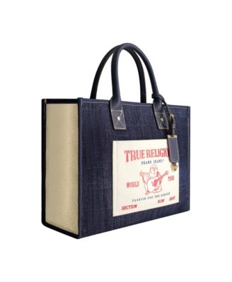 Buddha Pocket Denim Tote