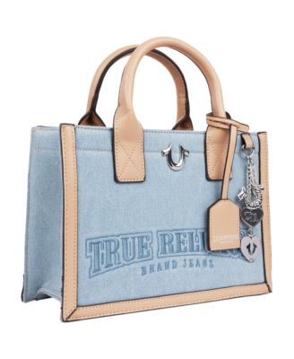 Bombe Logo Denim Tote