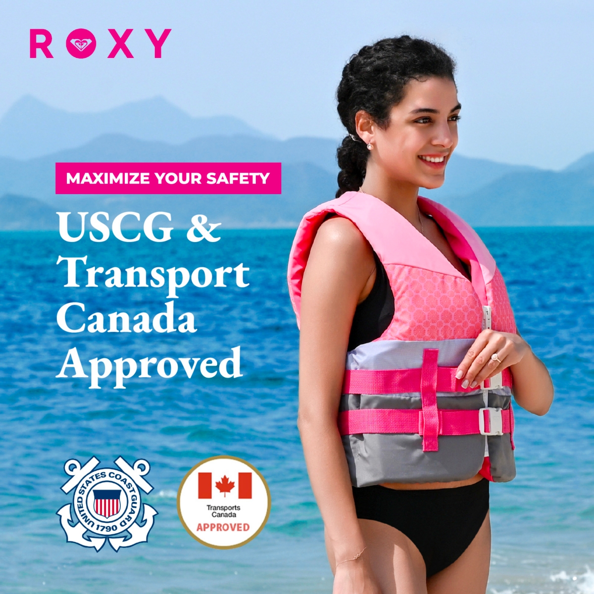 Roxy Uscg Approved Women s Life Vest