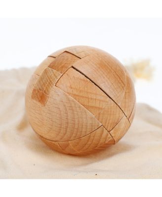 Solid Wood 3D Sphere Puzzle