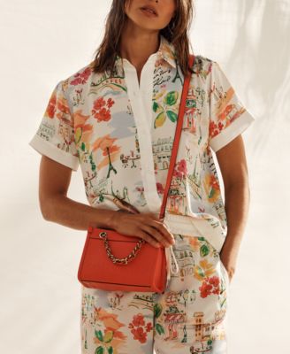 Women's Printed Pull-On Pants