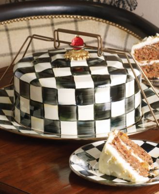 Courtly Check Cake Carrier