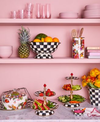 Courtly Check 2-Tier Sweet Stand