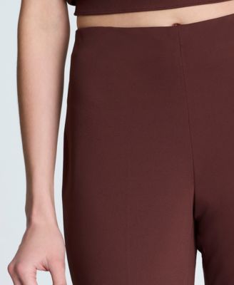 Women's Hollywood Waist Pull On Flare Leg Pants