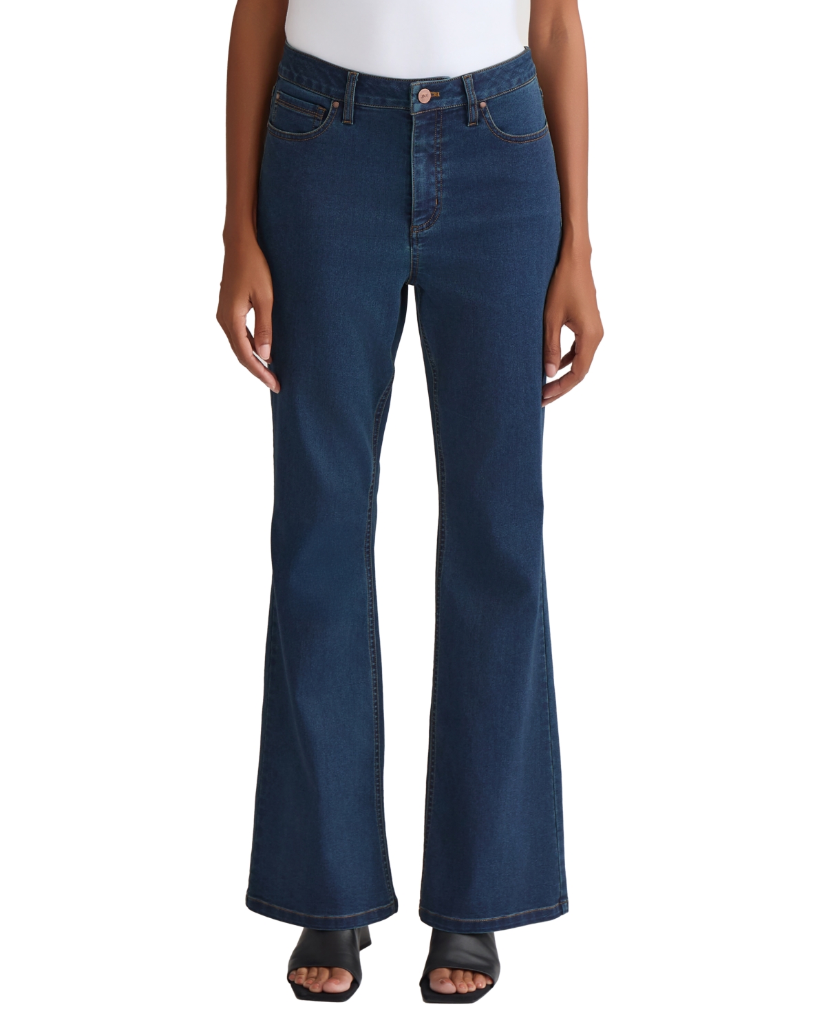 Jones New York Women's True Bootcut City Denim Jeans In Brown