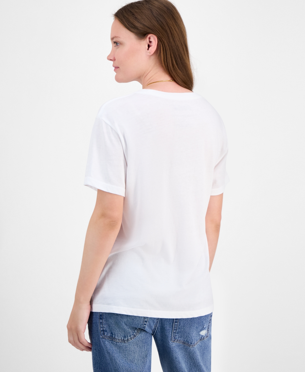 Lucky Brand Women's Coca Cola Summer Classic Crewneck T-shirt In White