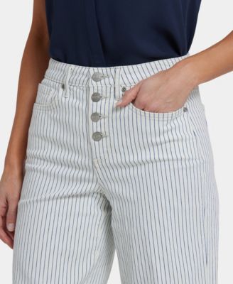 Women's High Rise Teresa Wide Leg Ankle Jeans