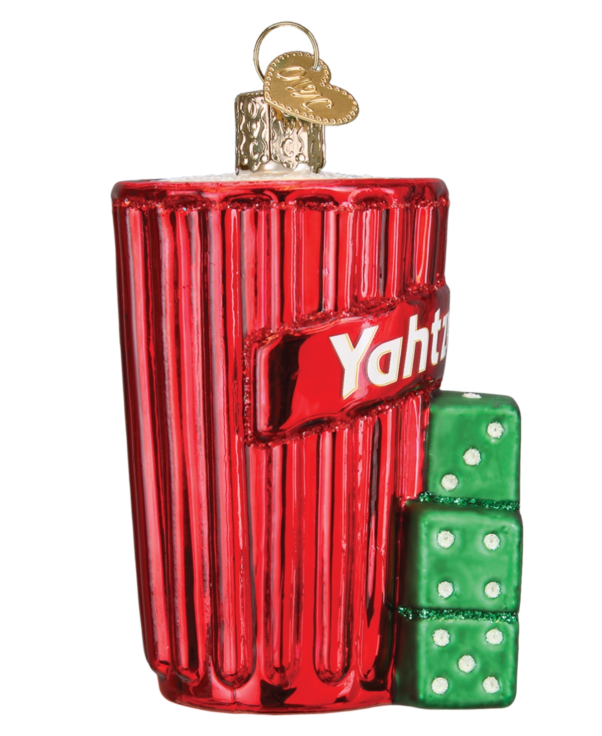 Old World Christmas 3.5" Hasbro Yahtzee Ornament