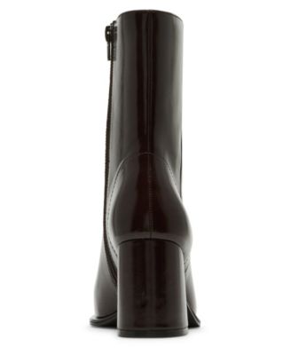 Monicaa Snip-Toe Block-Heel Booties