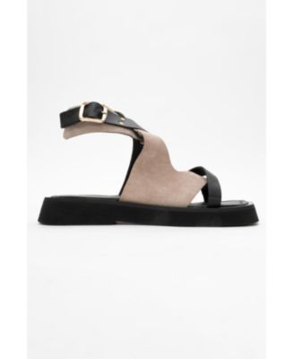 Minnea Suede Leather Sandal (Women)