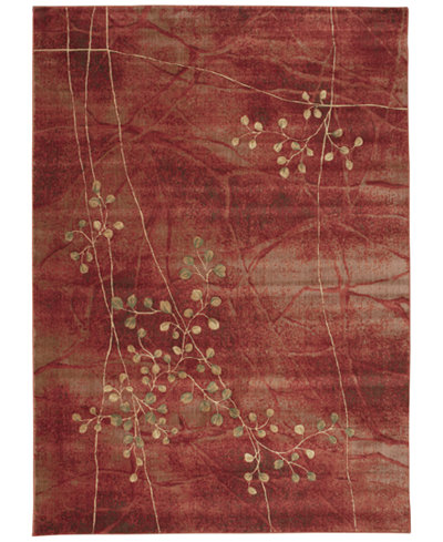 Nourison Somerset Flame Blossom Area Rugs