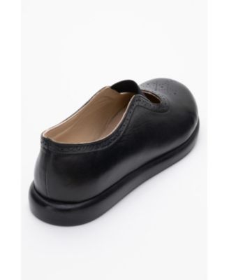 CHELLE Elastic Leather Flat (Women)