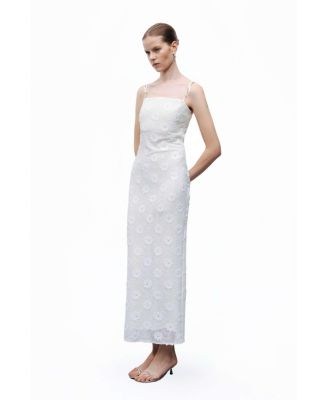 Women's Stone Embroidered Dress