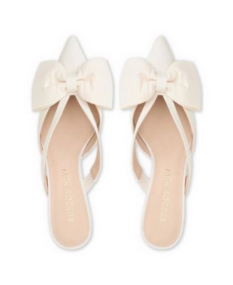 Cynthia Bow Mule - Fabric