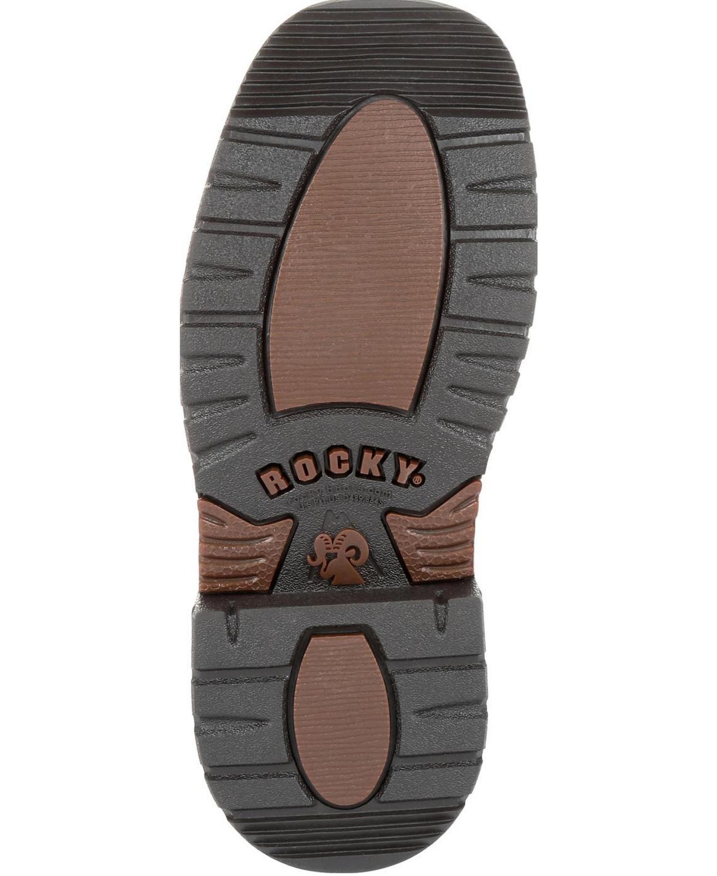 Ботинки ROCKY Ride FLX Waterproof Western для мальчиков, цвет: Коричневый камуфляжный — фото 2