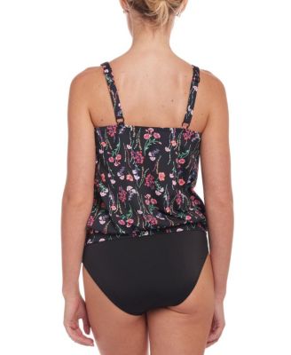 Women's Floral Tankini Swimsuit Top