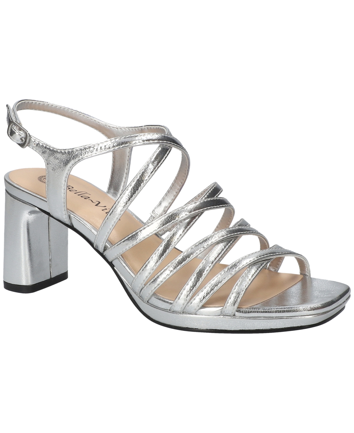 Bella Vita Damsel Slingback Sandal In Silver