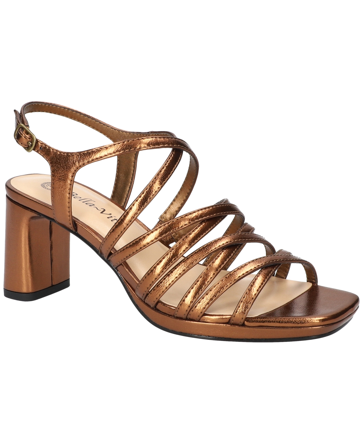 Bella Vita Damsel Slingback Sandal In Gold