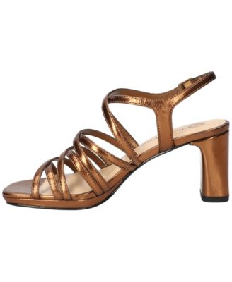 Women's Damsel Square Toe Heeled Sandals
