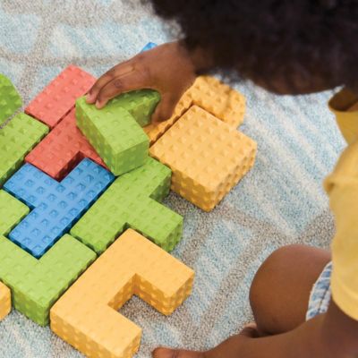 Kaplan Early Learning Textured Puzzle Blocks - 36 Pieces