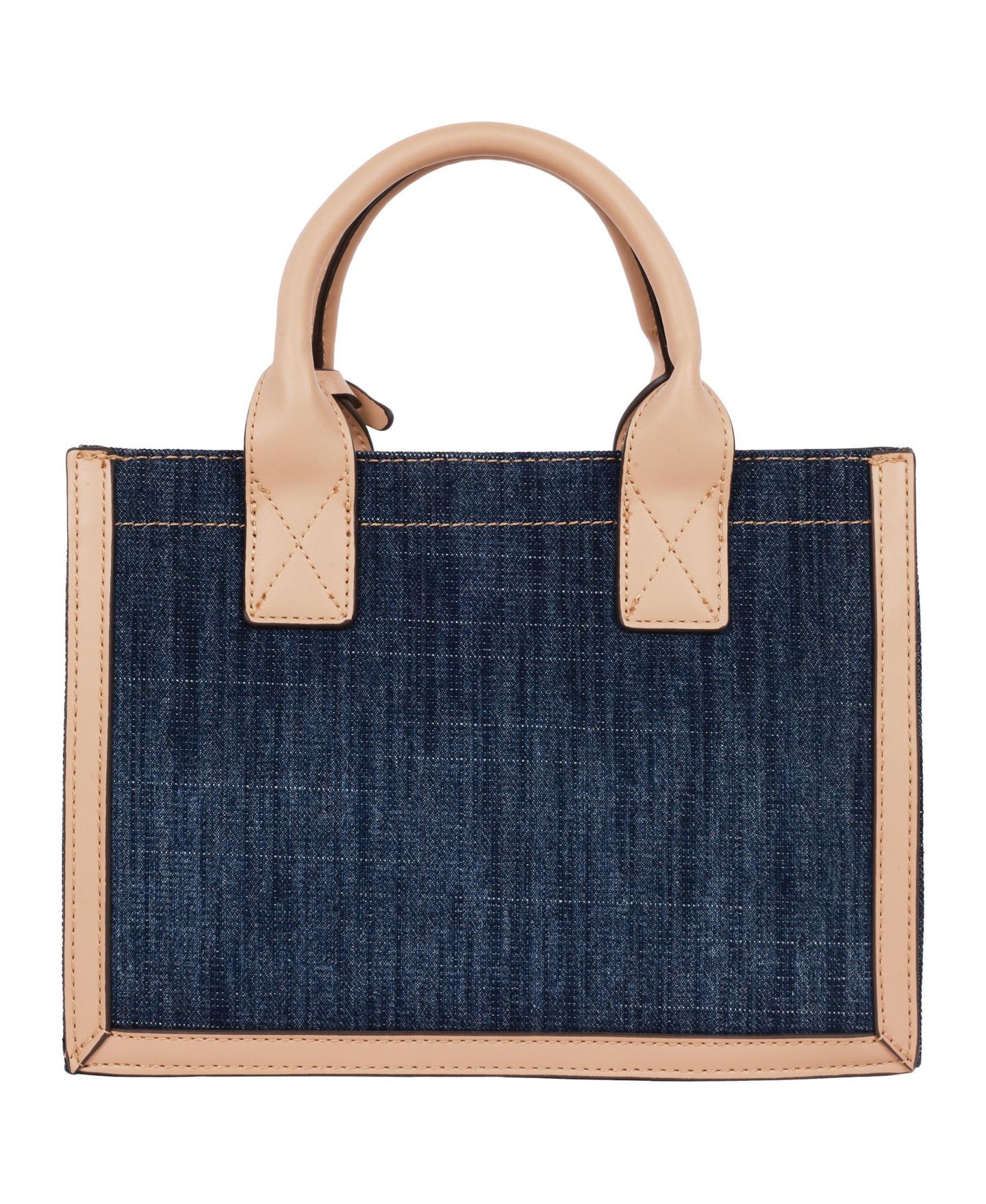 Женская сумка True Religion Bombe Logo Denim Tote, цвет: Тёмный джинсовый — фото 2