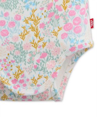 Baby Cotton Bodysuits, 3 Pack