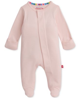 Baby Cotton Footed Coveralls, 2 Pack 