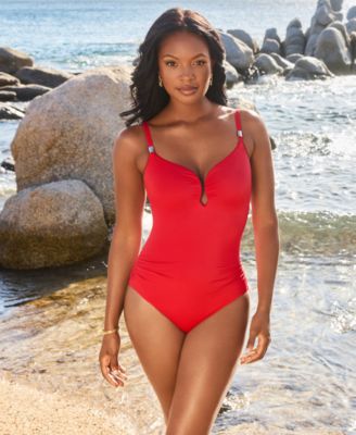 Women's Rock Solid Antheia Tummy-Control Underwired One-Piece Swimsuit