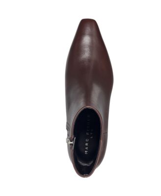 Women's Kiona Leather Kitten Heel Booties