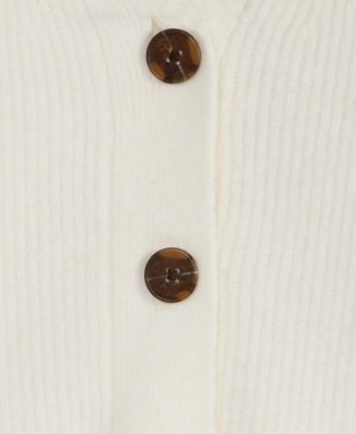 Women's Three-Button Shaker Cardigan